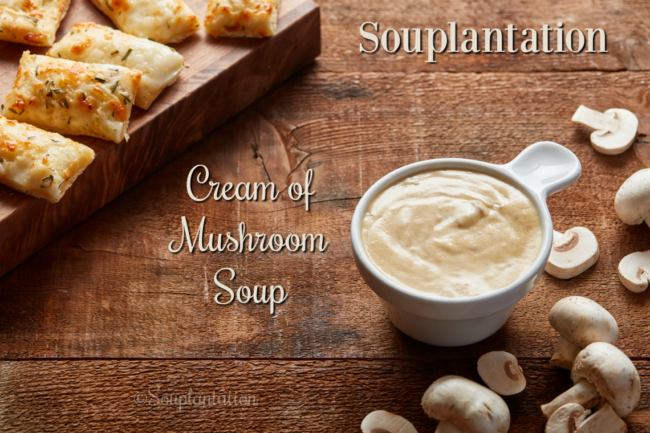 Cream of Mushroom Soup from Souplantation