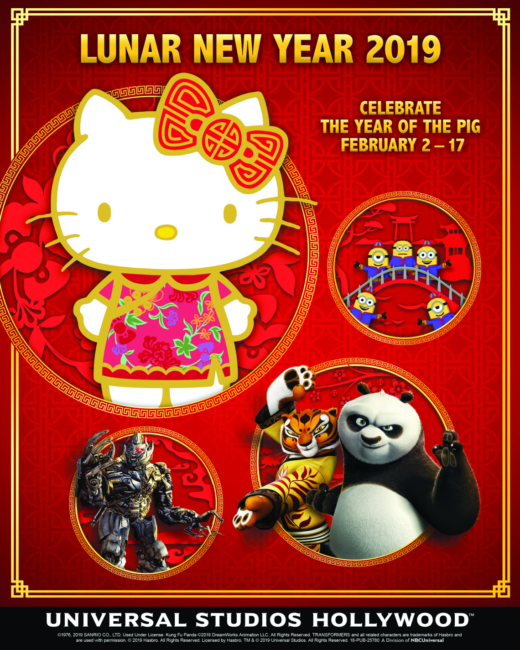 Celebrate Lunar New Year at Universal Studios Hollywood