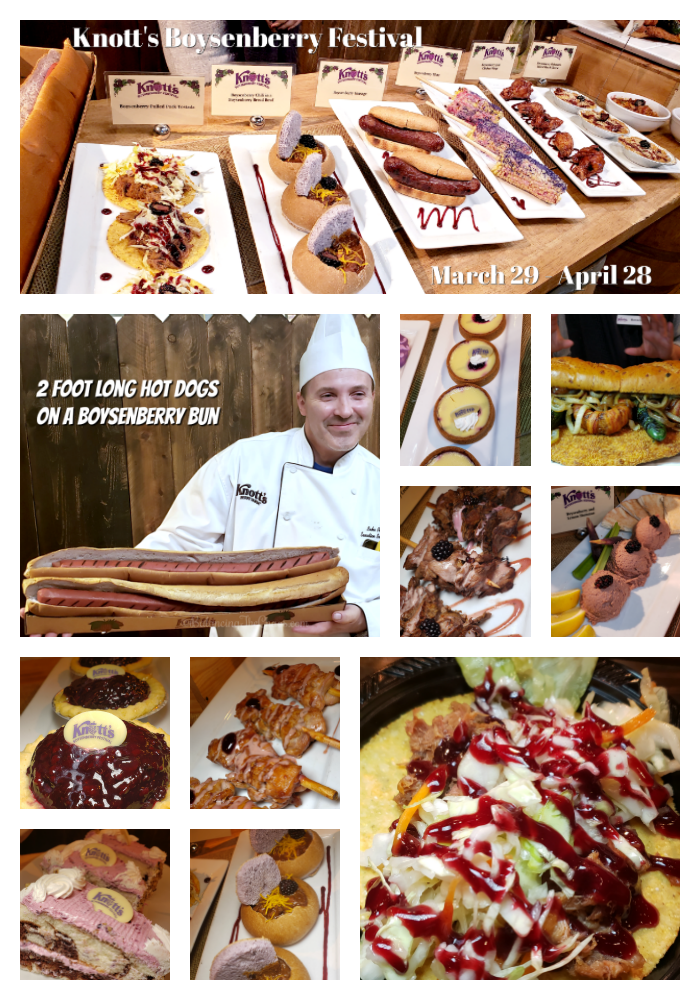 Knott's Boysenberry Festival to Feature Over 75 Boysenberry Inspired