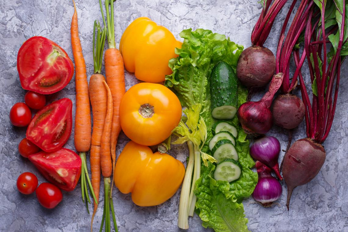 Vegetable Groups
Kaiser Permanente
Shutterstock id: 680595781
By Yulia Furman
https://www.shutterstock.com/image-photo/rainbow-colored-vegetables-healthy-food-concept-680595781