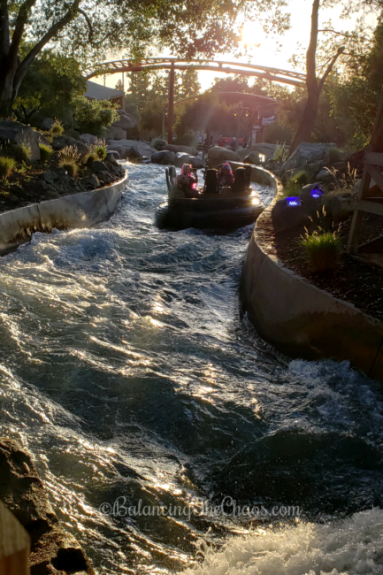 Knott's River Rapid, White water rapid ride