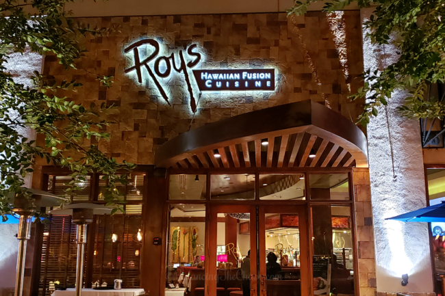 Roy's Hawaiian Fusion Restaurant at Fashion Island in Newp…