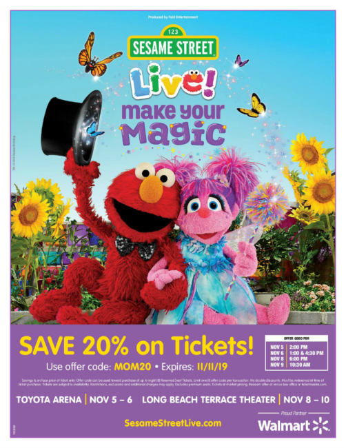 WIN THIS: Sesame Street Live Comes to Southern California