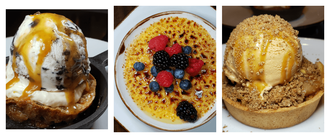 Desserts at The Lobby Bar Pechanga