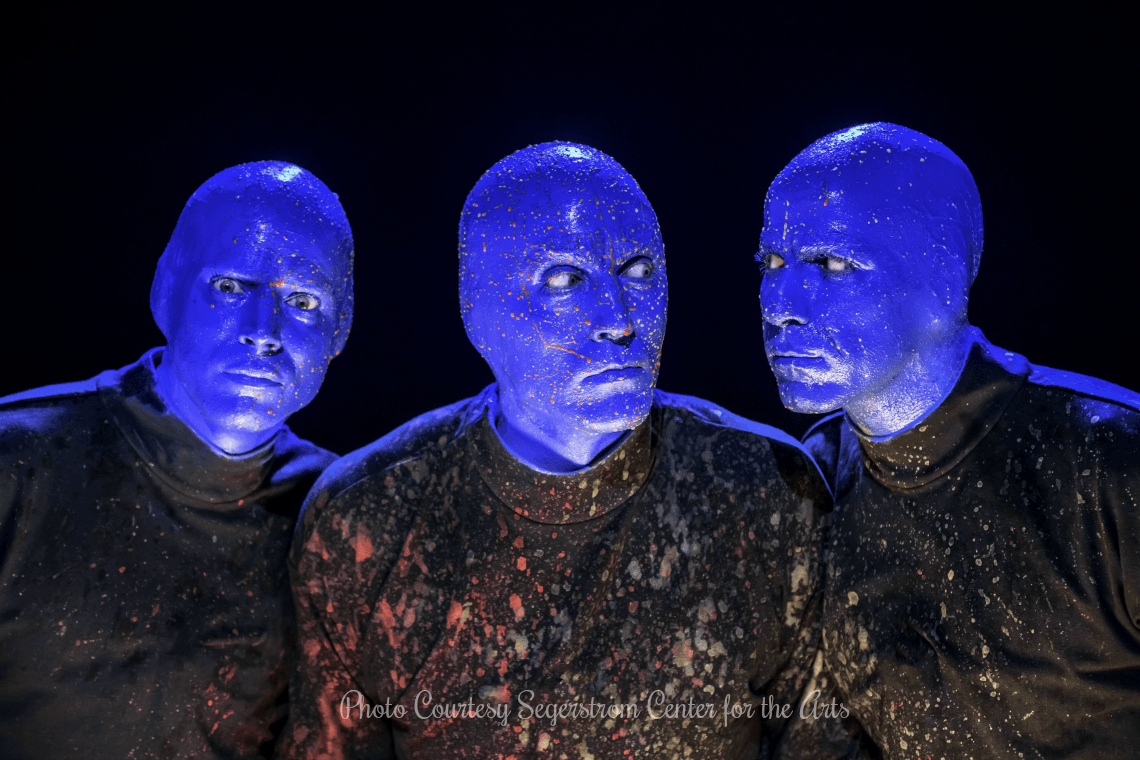 Blue Man Group at Segerstrom Center for the Arts in January 2020