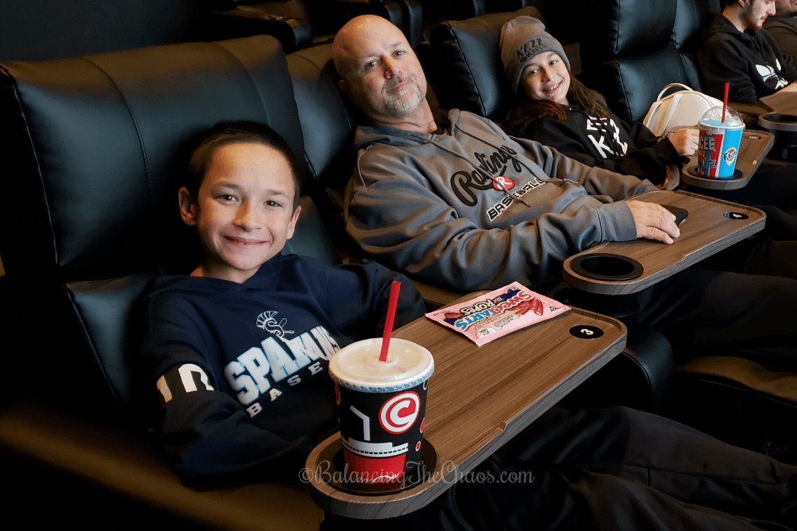 Luxury Loungers at Cinemark Century 25 in Orange