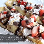 Easy Cinnamon Crepes Made to Order
