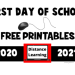 First day of school distance learning