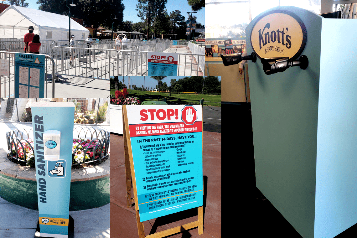 Knott's Food Festivals Safety Precautions