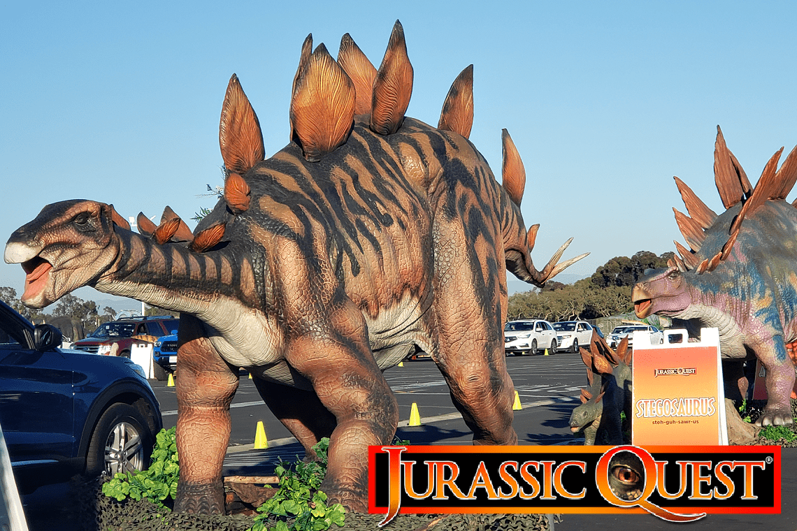 Jurassic Quest Drive Thru experience