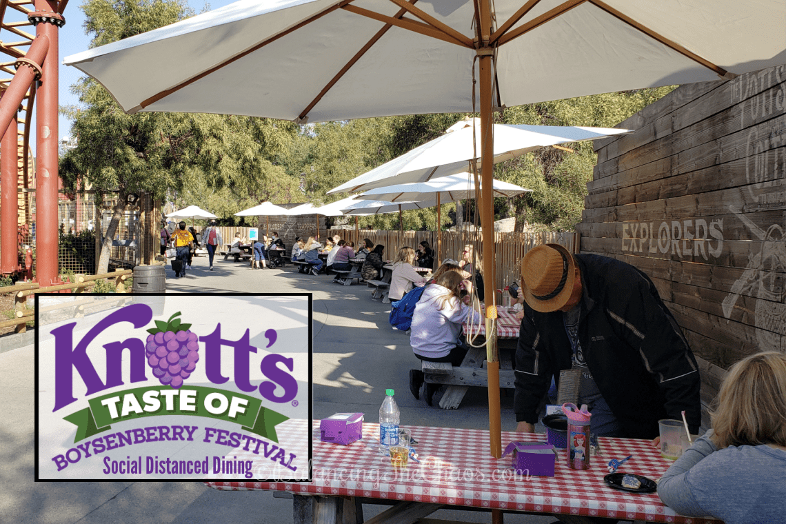 Taste of Boysenberry Festival Social Distanced Dining