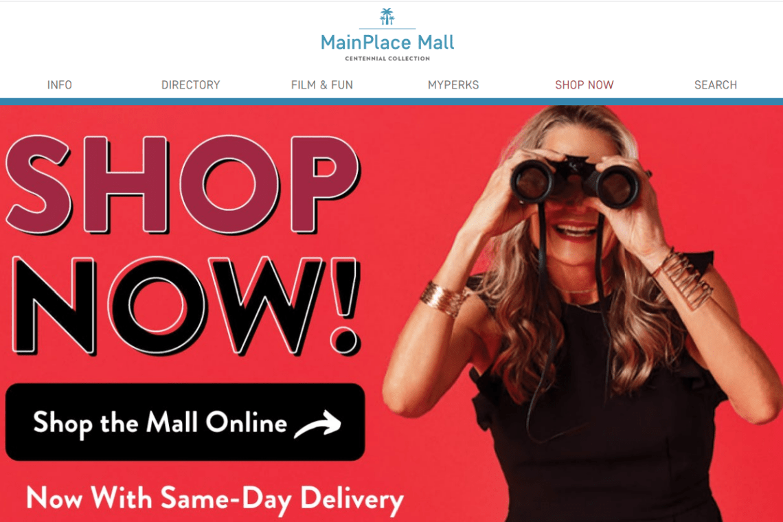 ShopNow! online with MainPlace Mall Santa Ana