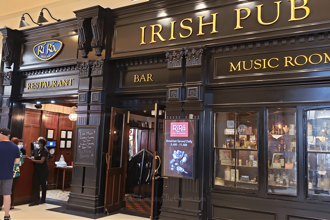 Rí Rá Irish Pub, Las Vegas: Traditional Irish Food & Entertainment -  Balancing The Chaos