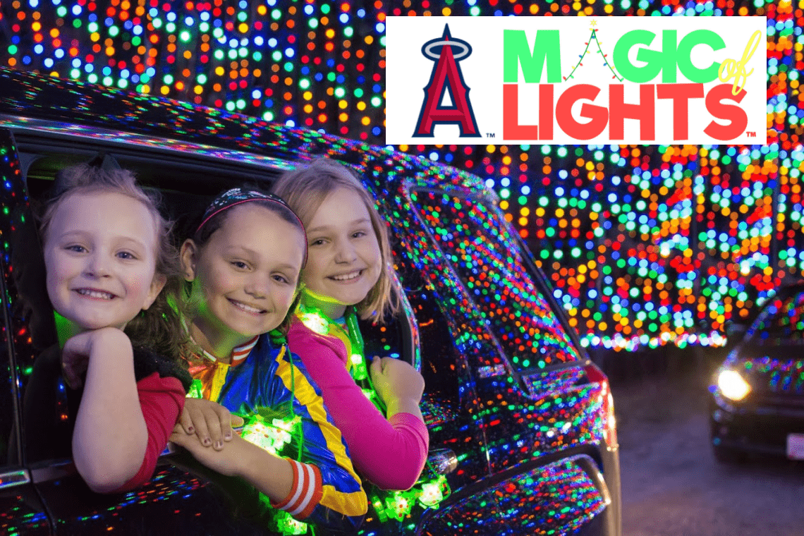 Magic of Lights is coming to Angels Stadium Anaheim, CA