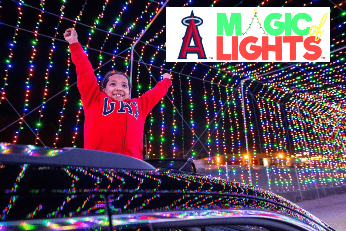 Family Holiday Event Magic of Lights Orange County CA