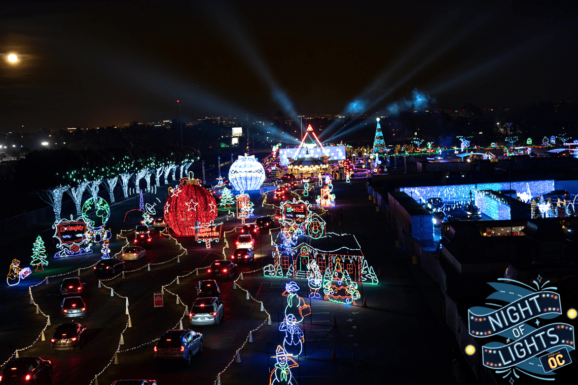 Nights of Lights OC at the OC Fair & Event Center in Costa Mesa