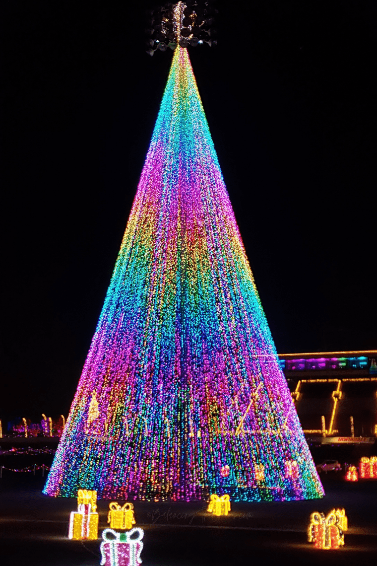 Santa’s Speedway Christmas Lights DriveThru Experience Balancing