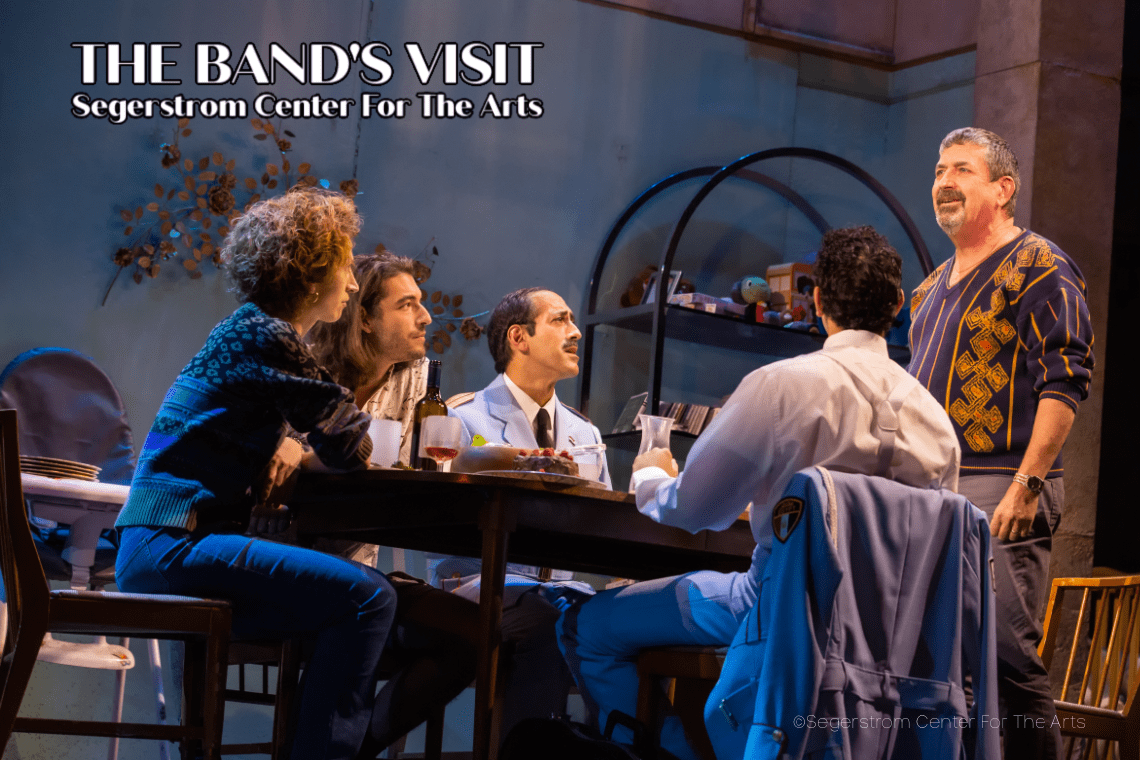 THE BAND’S VISIT, featuring music and lyrics by Tony® and Drama Desk Award®-winner David Yazbek. Tickets are available for the performances from March 22nd through April 3rd.
