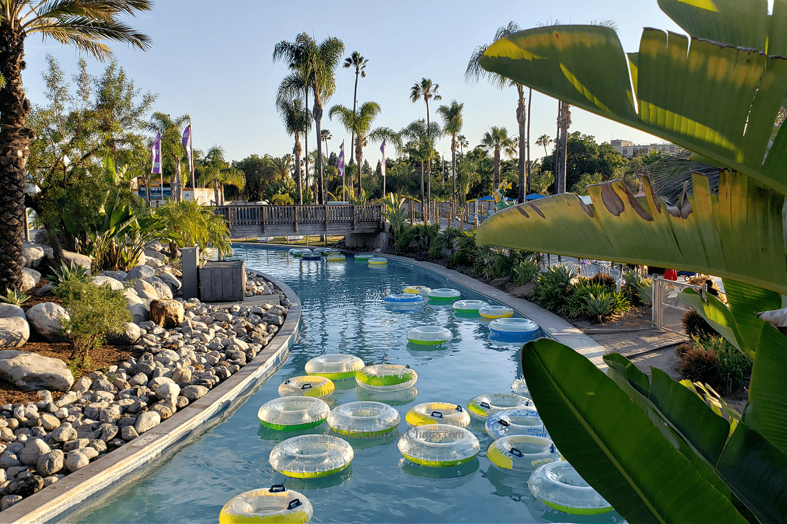 Knott's Soak City Sunset River