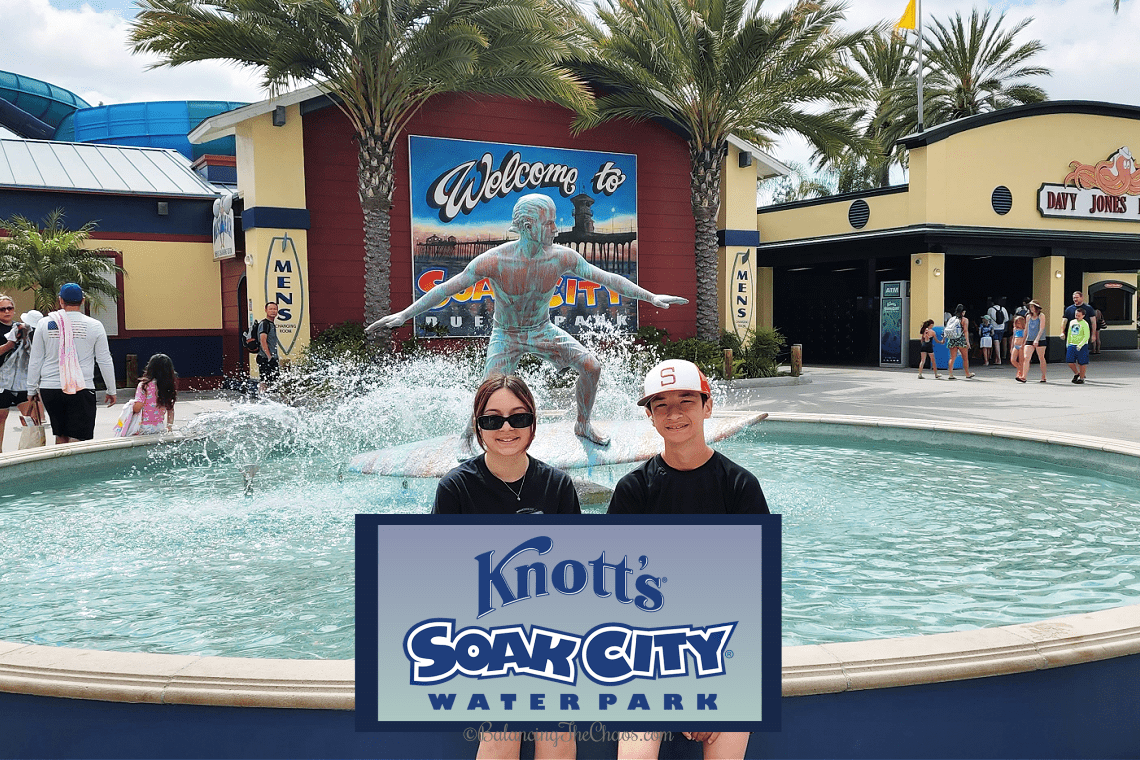 A splashing great time at Knott's Soak City Waterpark in Buena Park, CA