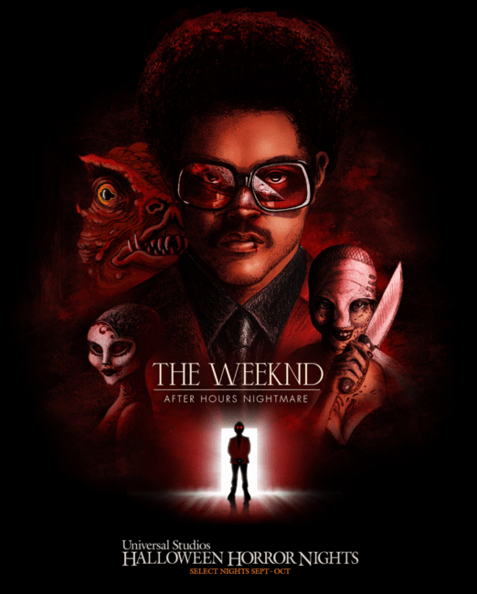 The Weeknd joins forces with Universal Studios’ Halloween Horror Nights
