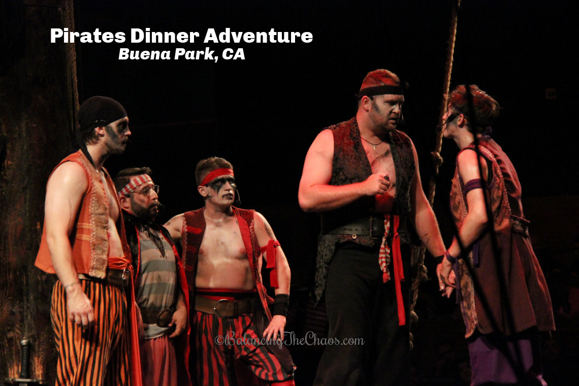 Pirate's Dinner Adventure: Buena Park, CA — All for the Boys