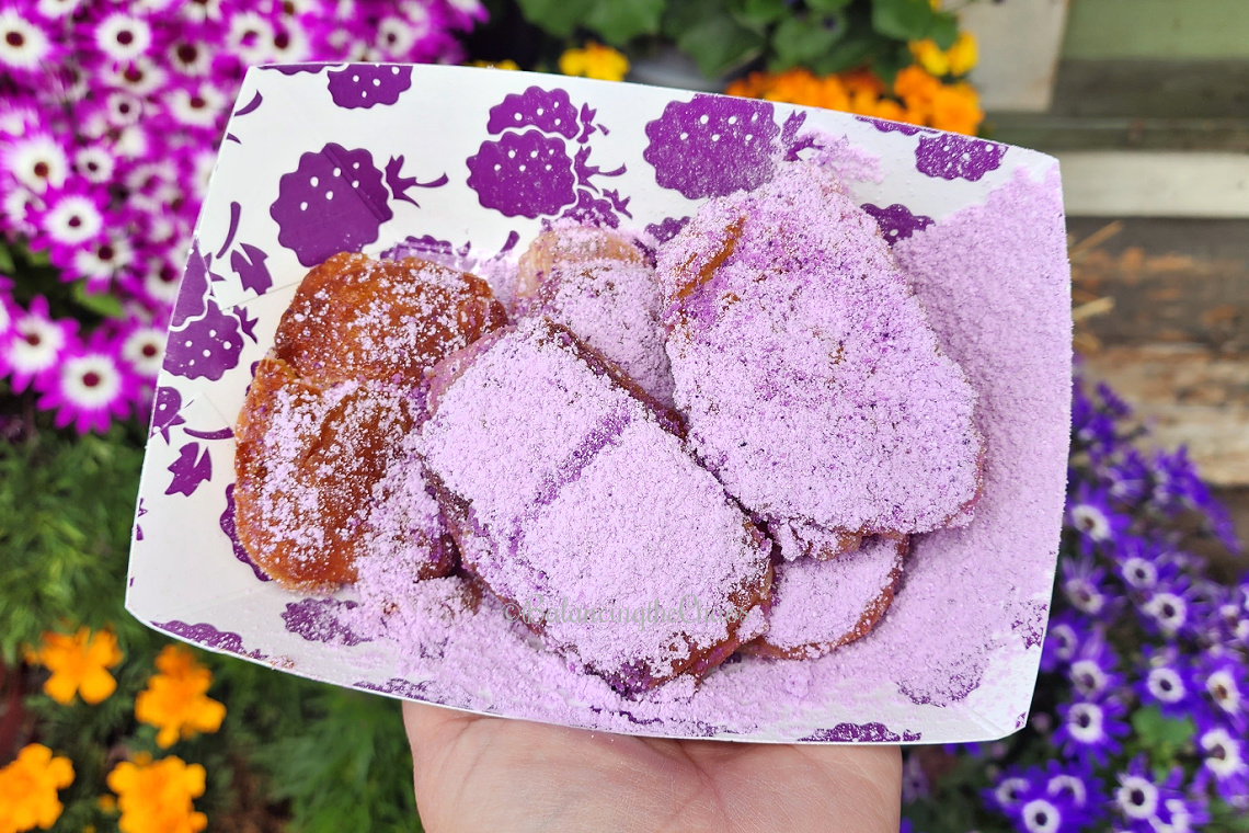 Knotts Boysenberry Festival beignet