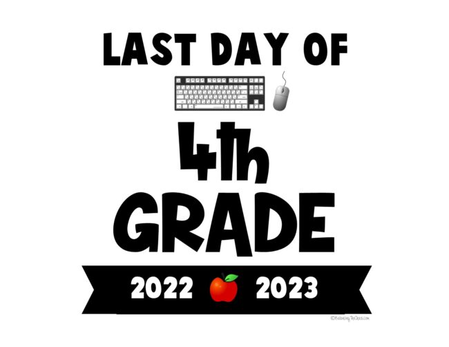 Last Day 4th grade 2023