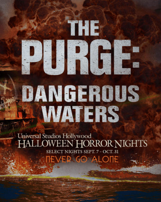 The Purge Dangerous Waters at Halloween Horror Nights at Universal Studios Hollywood