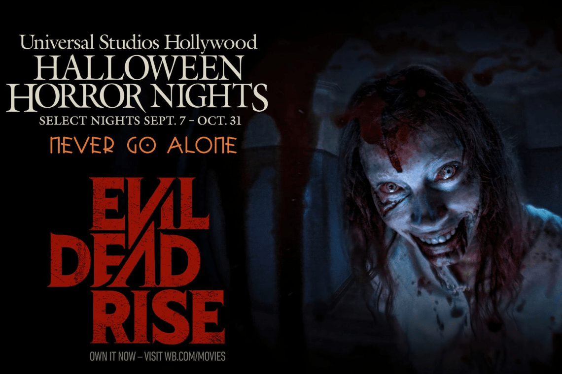 The Evil Dead Rise at Universal Studios Hollywood Horror Nights 